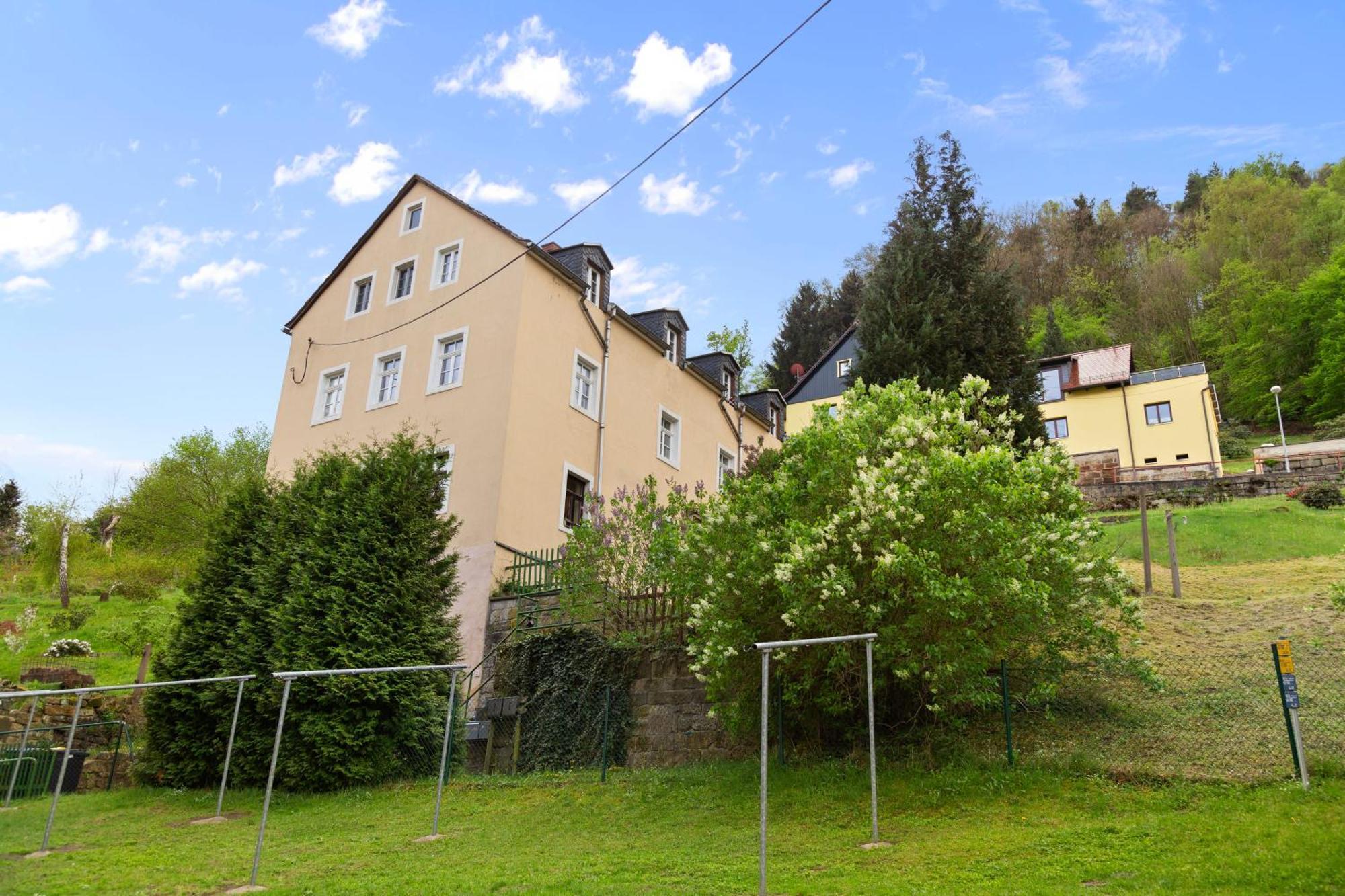 Stilvolles Apartment Mit Festungsblick Im Zentrum 柯尼希施泰因易北 外观 照片