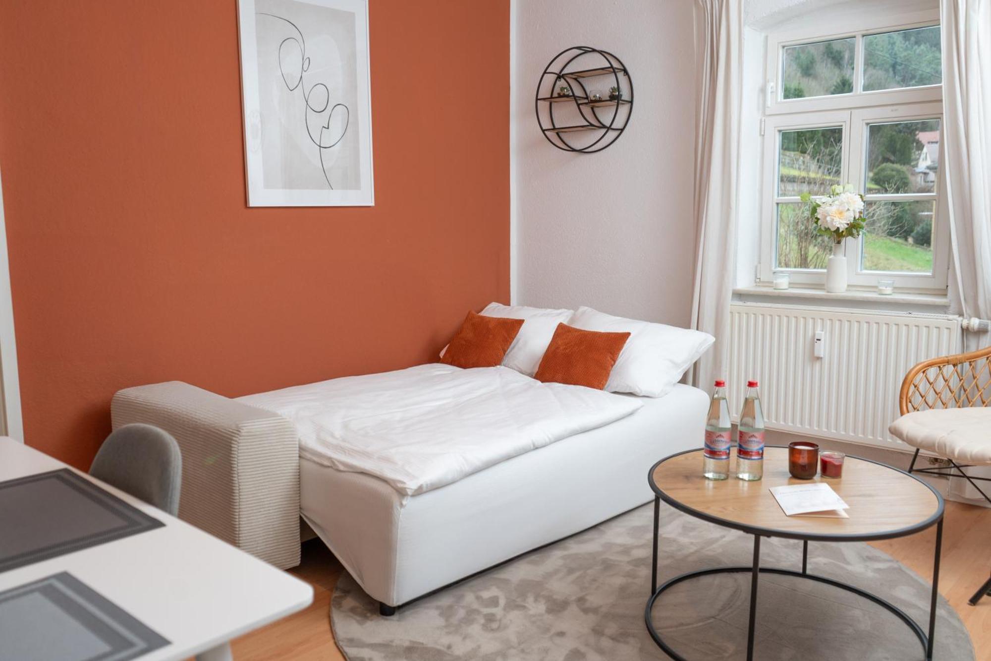 Stilvolles Apartment Mit Festungsblick Im Zentrum 柯尼希施泰因易北 外观 照片